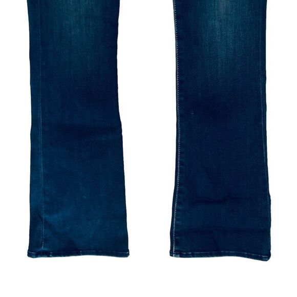 Rock & Republic Dark Blue Denim Kendra Curvy Low Rise Women’s Jeans - Picture 5 of 16